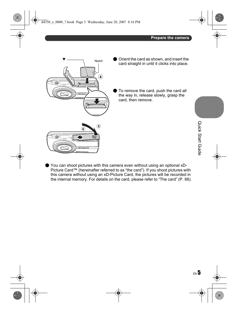 Olympus STYLUS 820 User Manual | Page 5 / 84