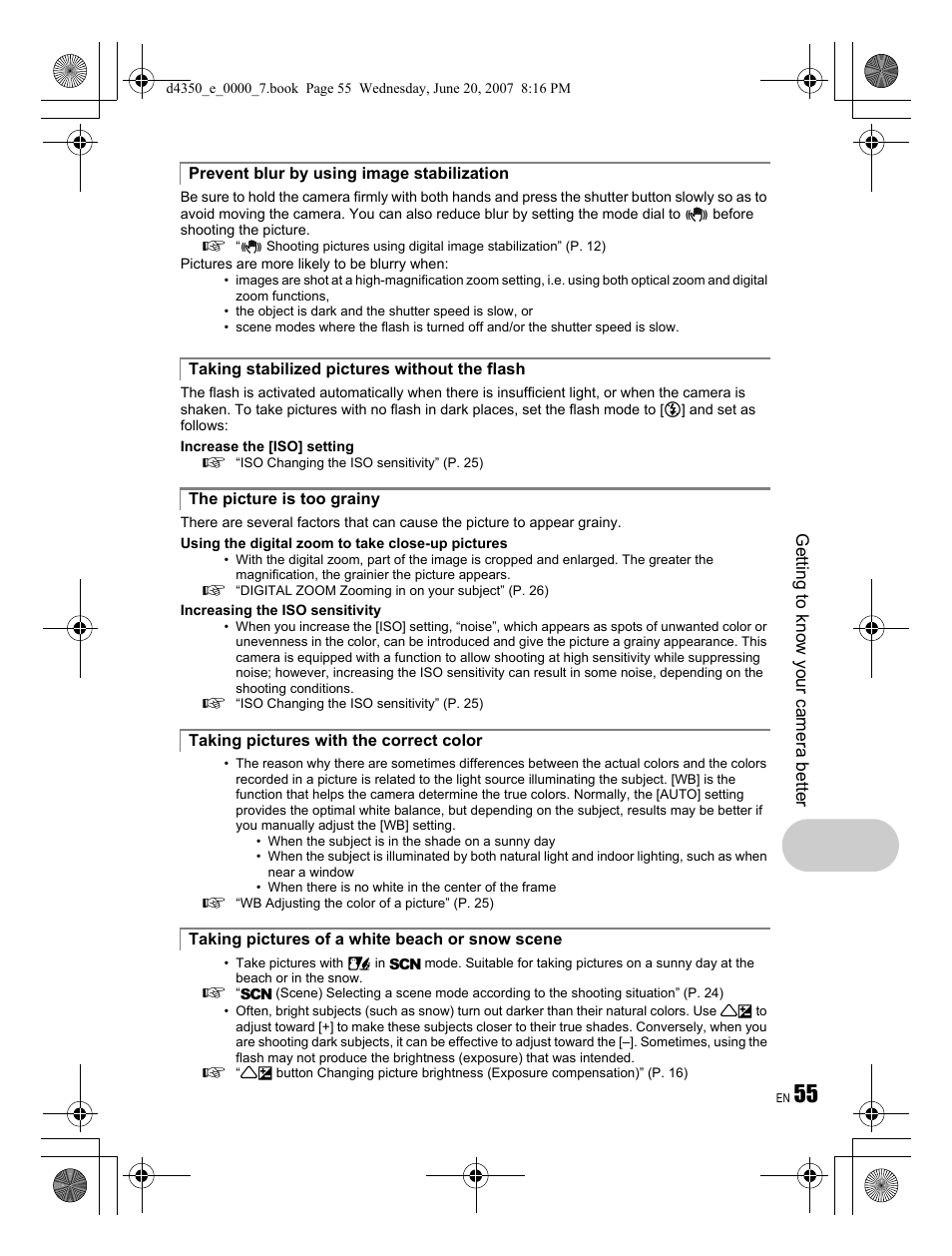 Olympus STYLUS 820 User Manual | Page 55 / 84