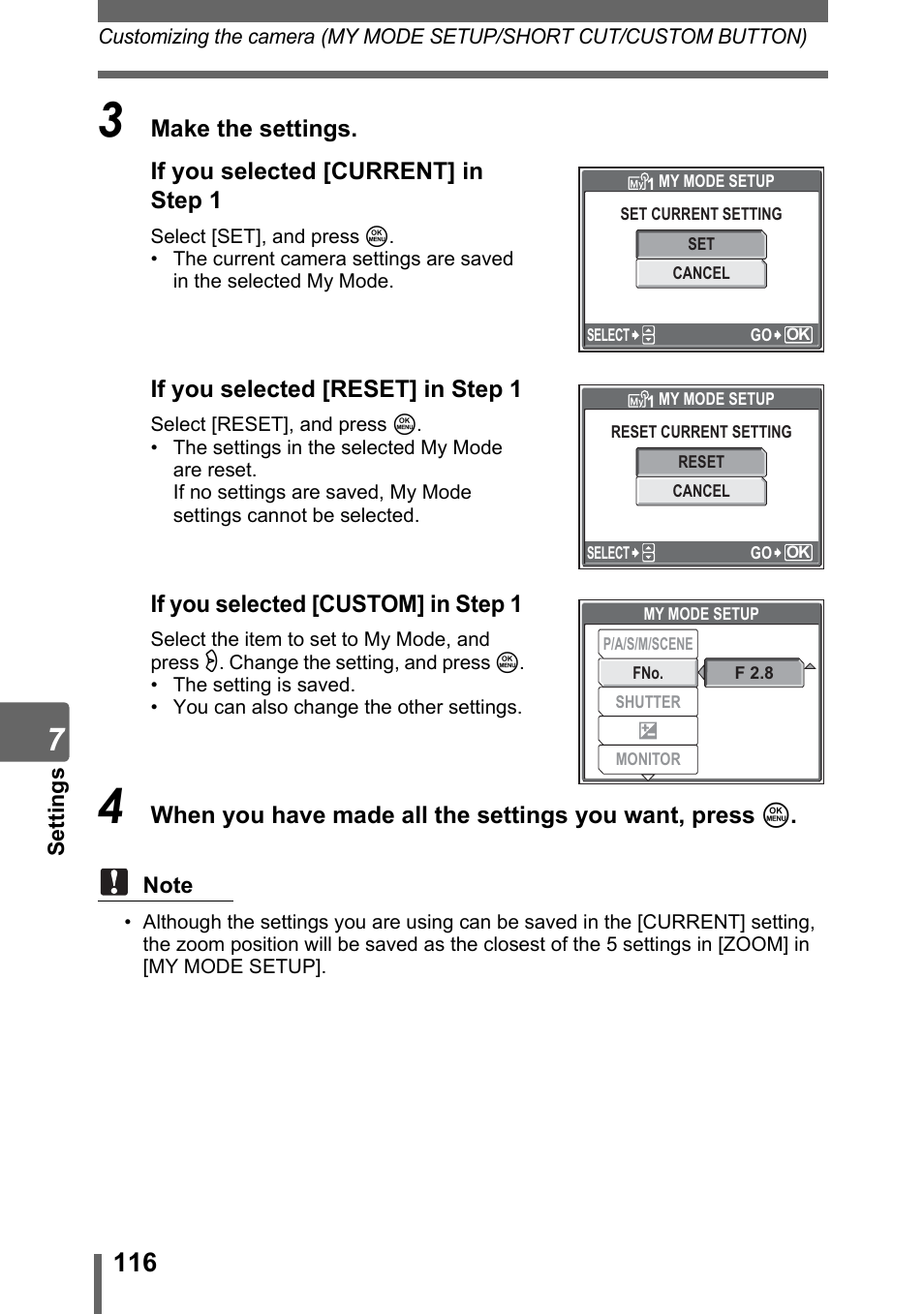 Olympus SP-500 UZ User Manual | Page 116 / 189