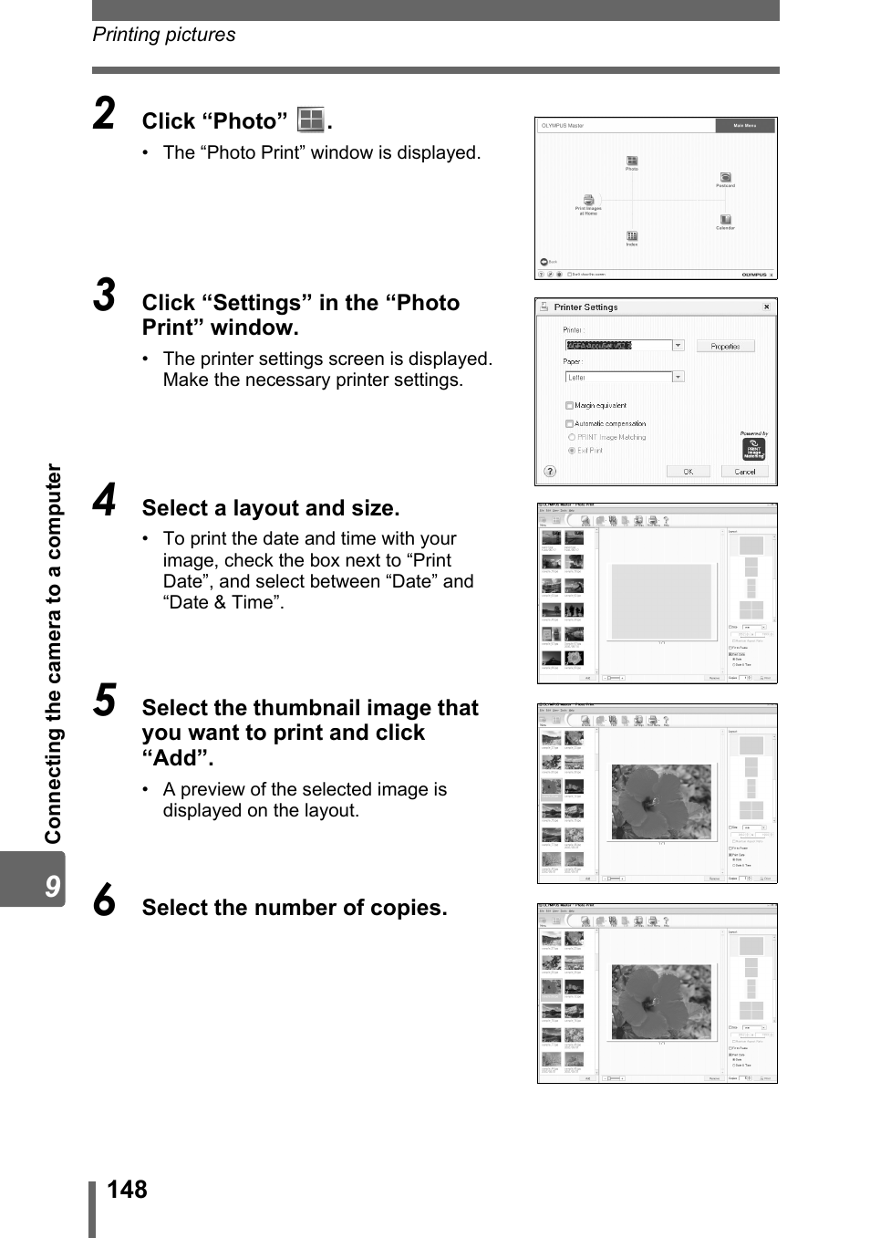 Olympus SP-500 UZ User Manual | Page 148 / 189