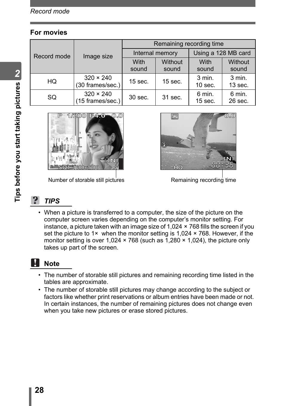 Olympus SP-500 UZ User Manual | Page 28 / 189