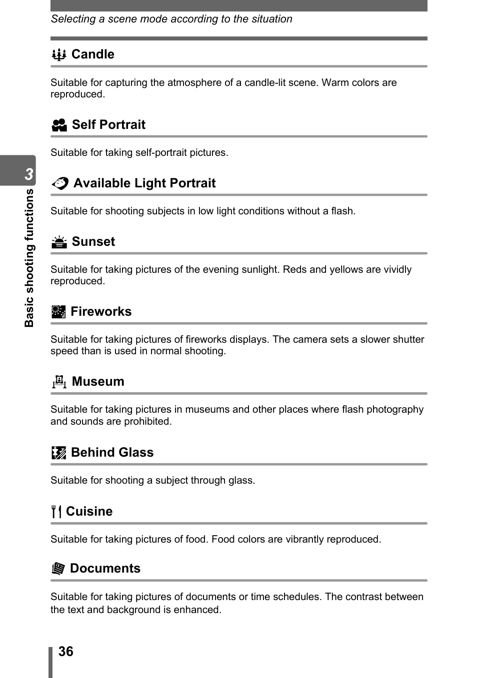 Olympus SP-500 UZ User Manual | Page 36 / 189