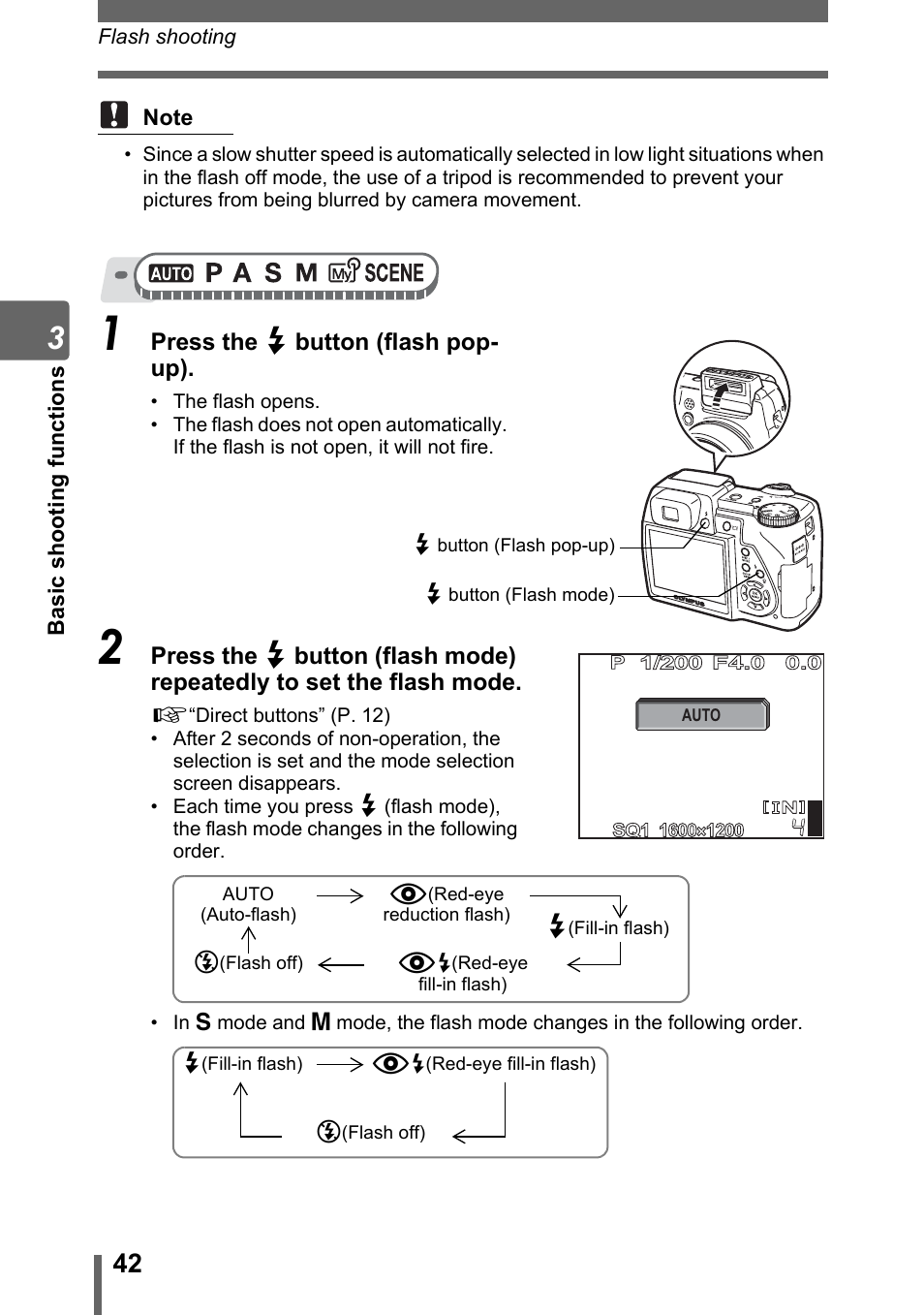 Olympus SP-500 UZ User Manual | Page 42 / 189
