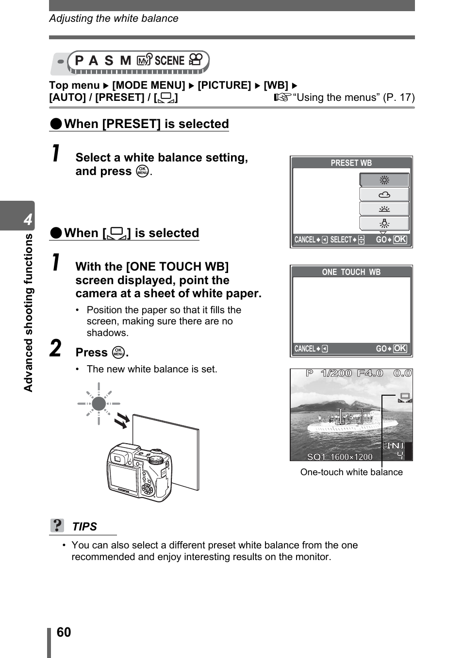 Olympus SP-500 UZ User Manual | Page 60 / 189