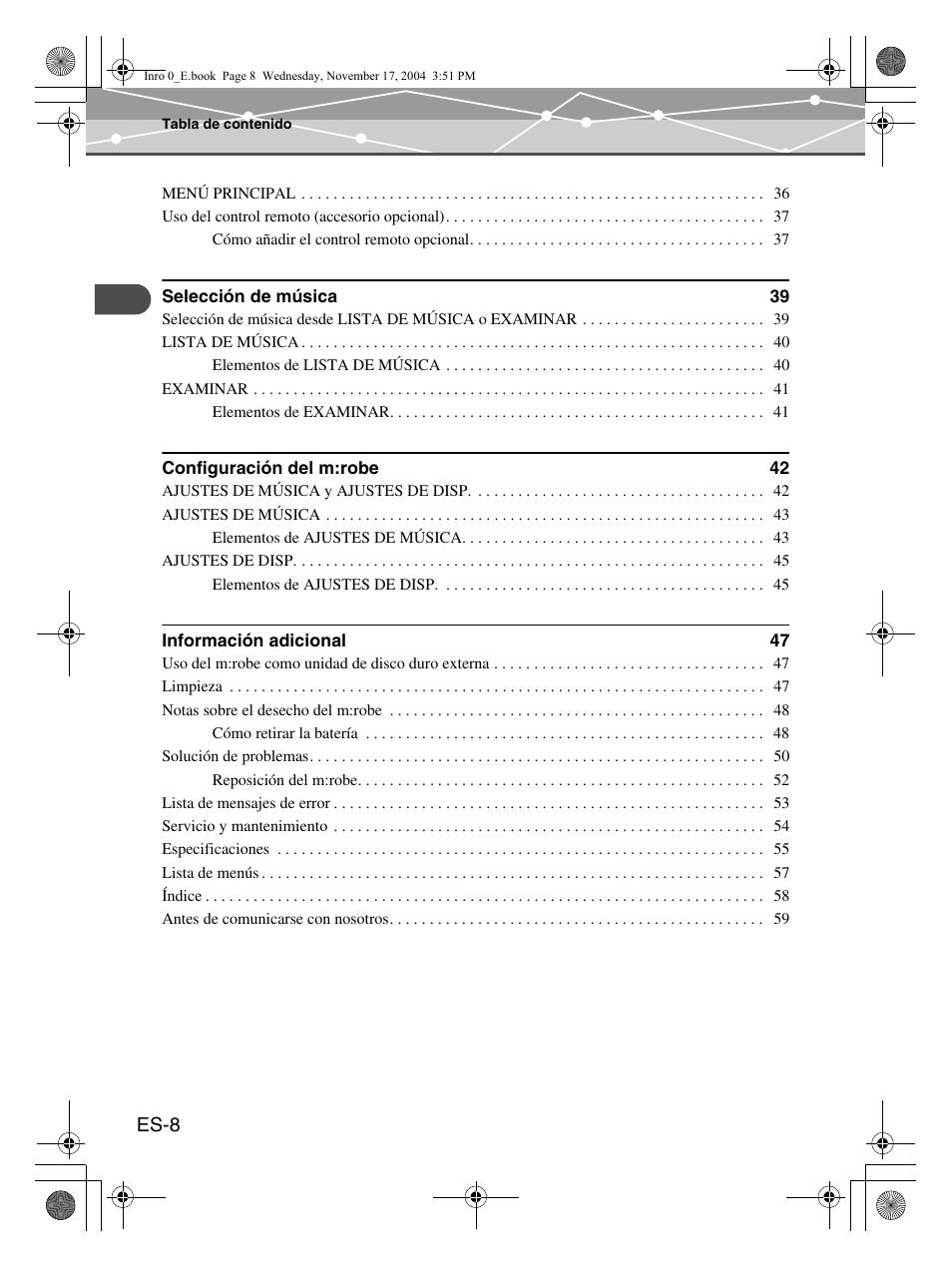 Olympus mrobe 100 User Manual | Page 124 / 180