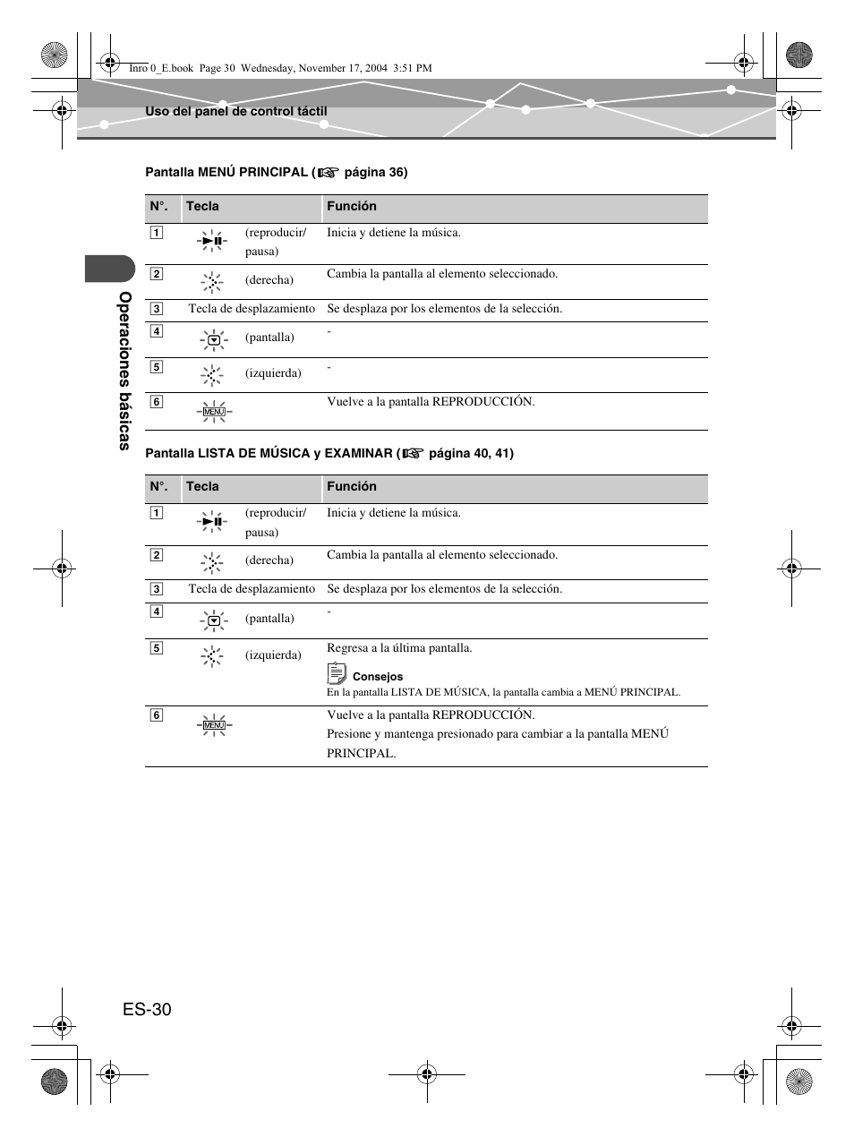 Es-30 | Olympus mrobe 100 User Manual | Page 146 / 180