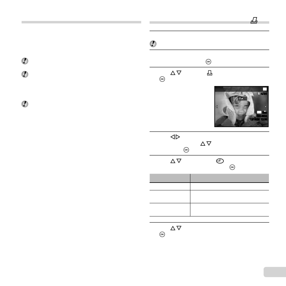 49 en, Print reservations, Single-frame print reservations | Olympus SP-820UZ iHS User Manual | Page 49 / 76