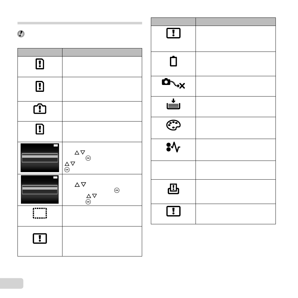 52 en, Error message | Olympus SP-820UZ iHS User Manual | Page 52 / 76