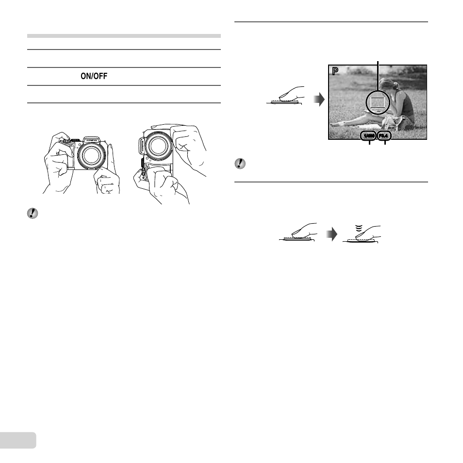 Shooting still images, 8 en | Olympus SP-820UZ iHS User Manual | Page 8 / 76