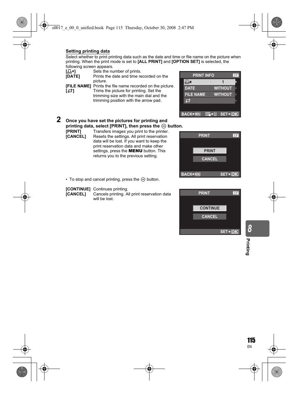 Olympus E-30 User Manual | Page 115 / 156