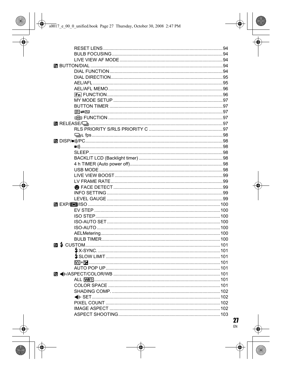 Olympus E-30 User Manual | Page 27 / 156