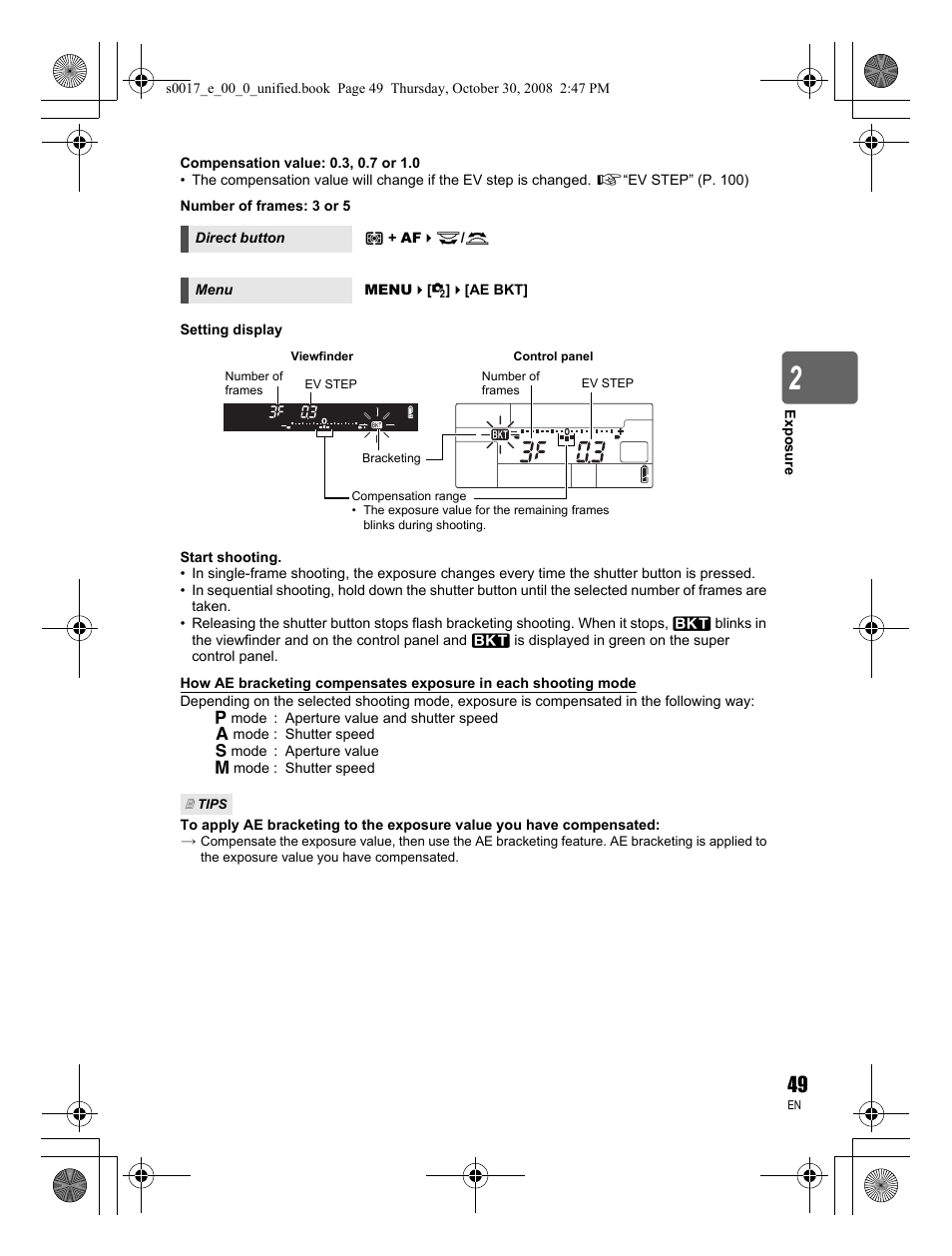 Olympus E-30 User Manual | Page 49 / 156