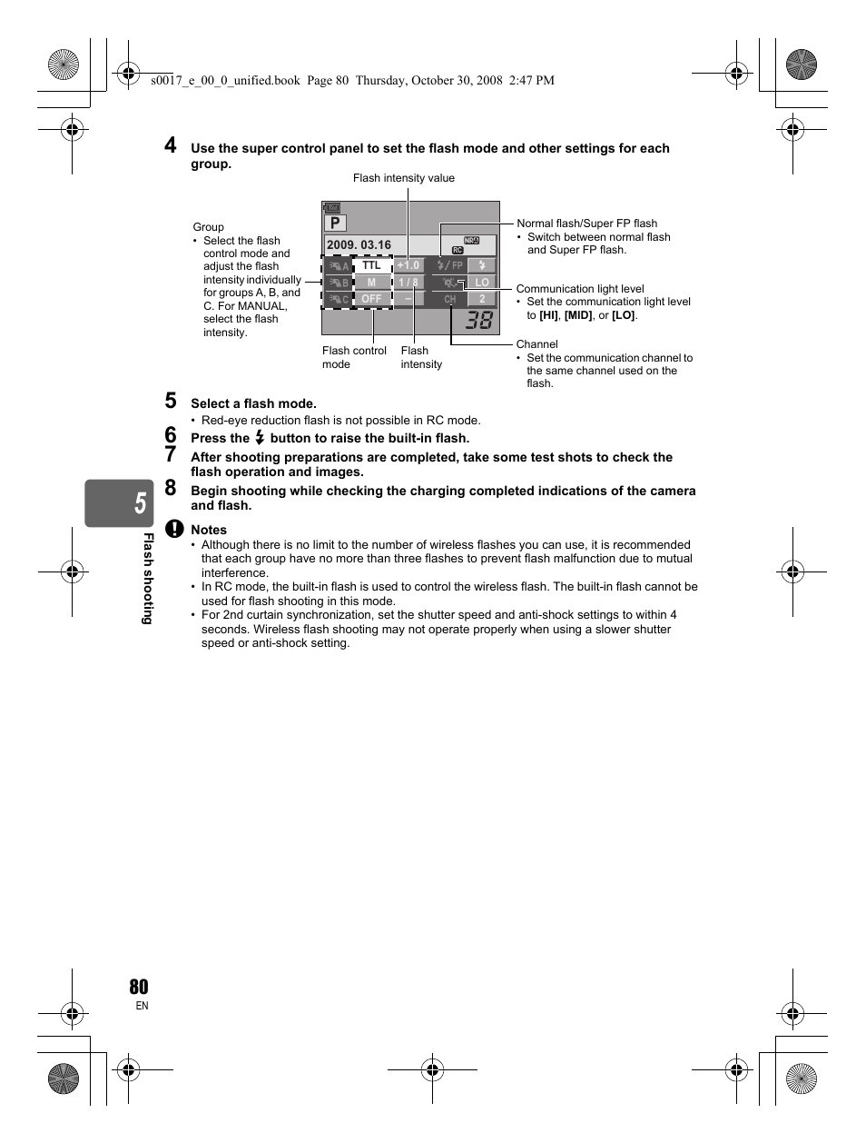 Olympus E-30 User Manual | Page 80 / 156