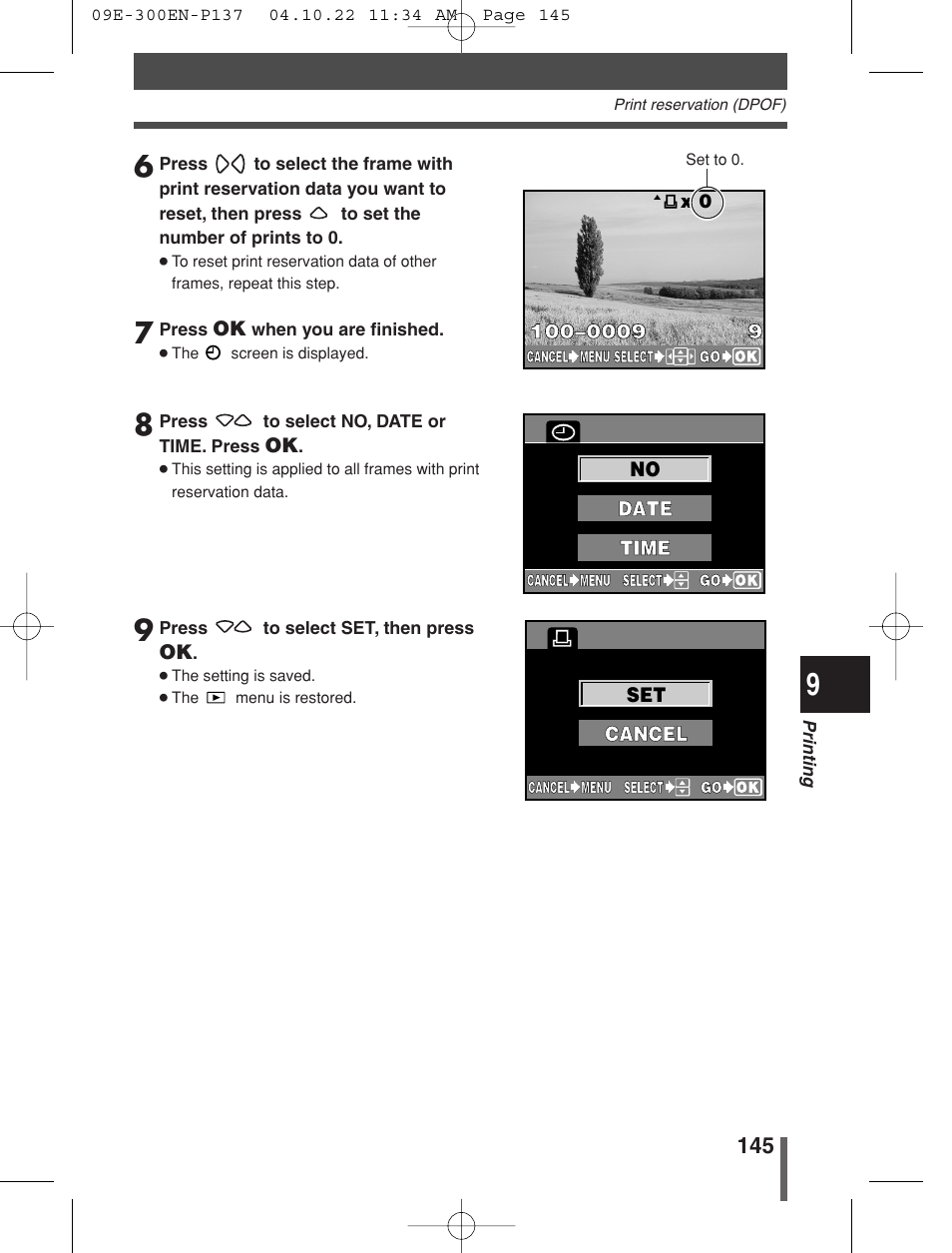 Olympus EVOLT E-300 User Manual | Page 145 / 212