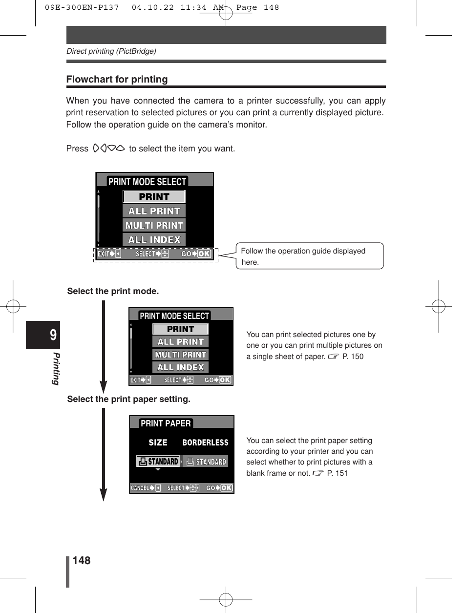 Olympus EVOLT E-300 User Manual | Page 148 / 212