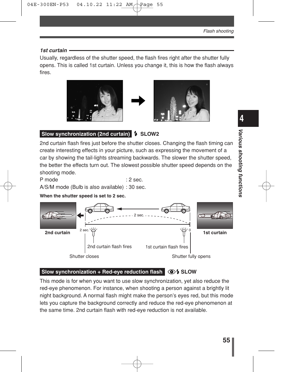 Olympus EVOLT E-300 User Manual | Page 55 / 212