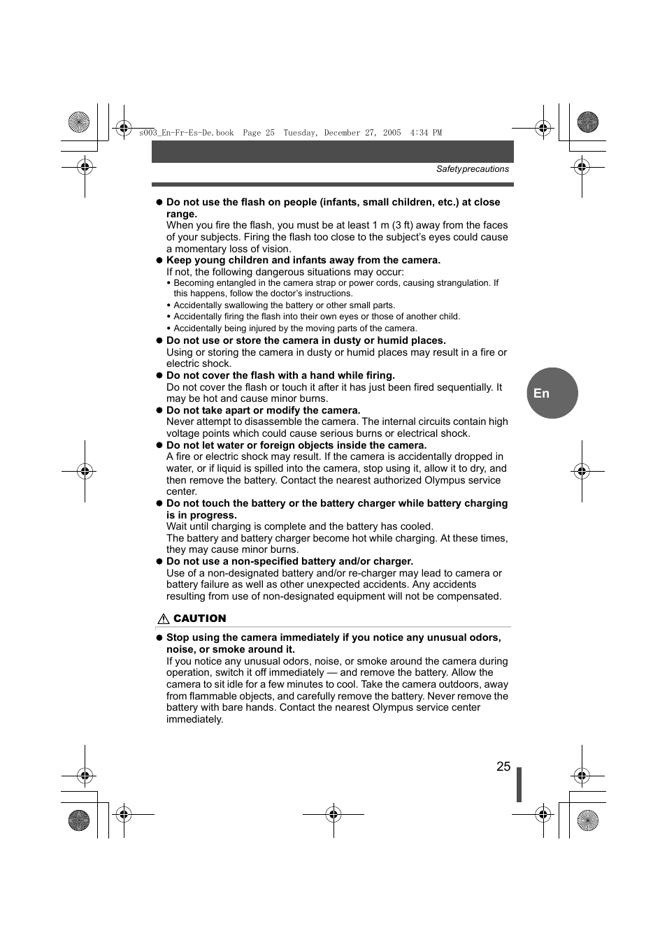 Olympus EVOLT E-330 User Manual | Page 25 / 116