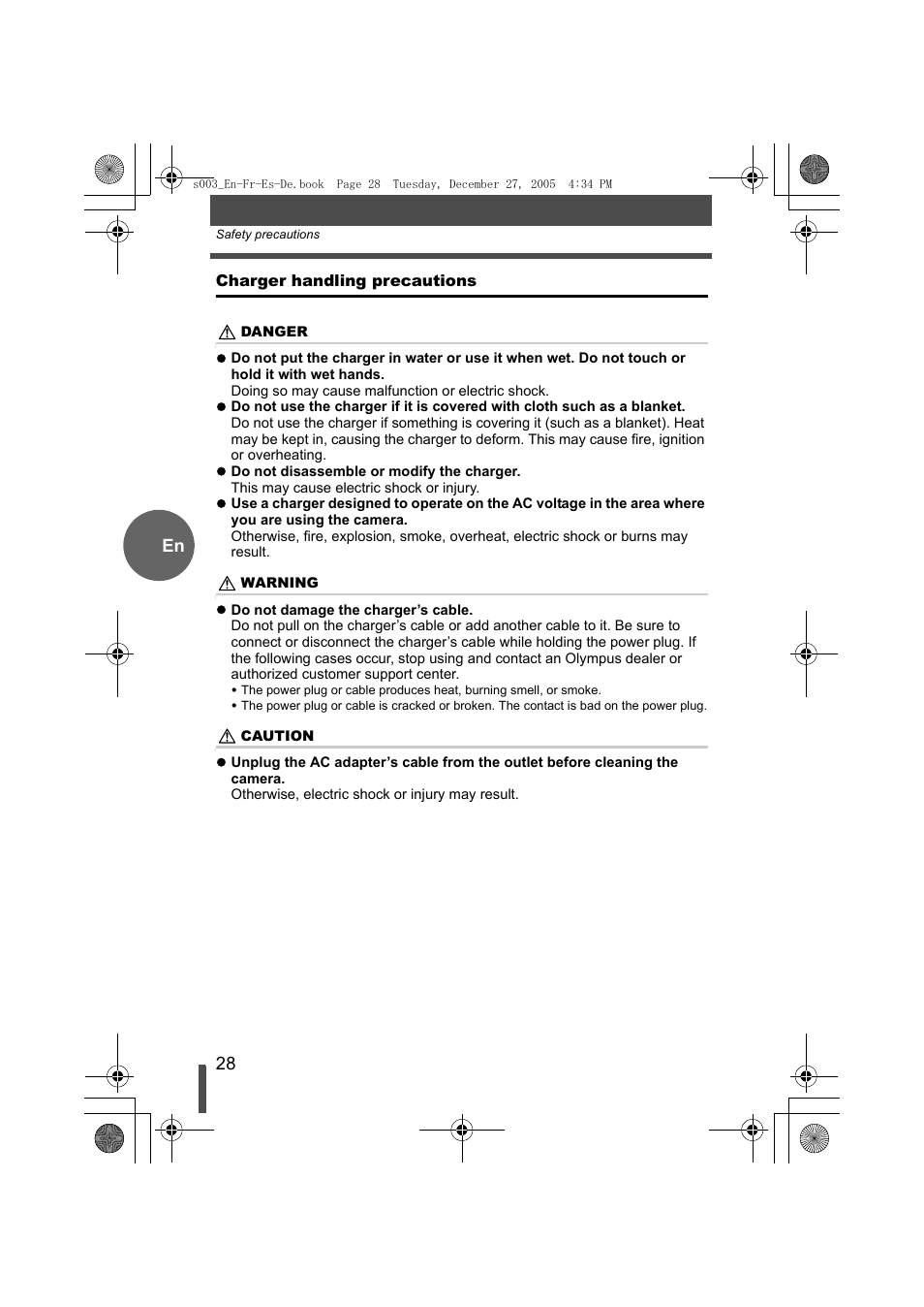 Olympus EVOLT E-330 User Manual | Page 28 / 116