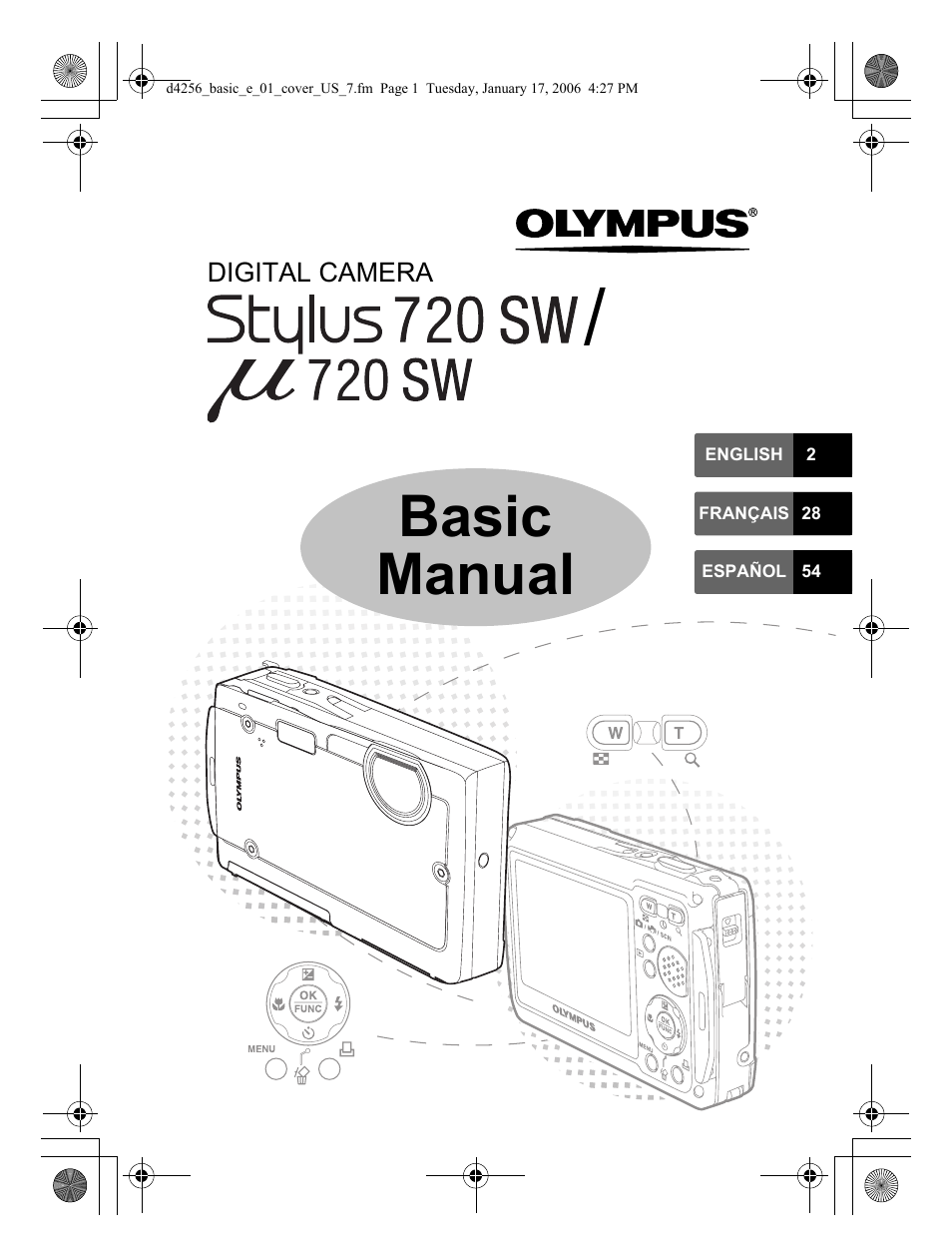 Olympus Stylus 720 SW User Manual | 84 pages