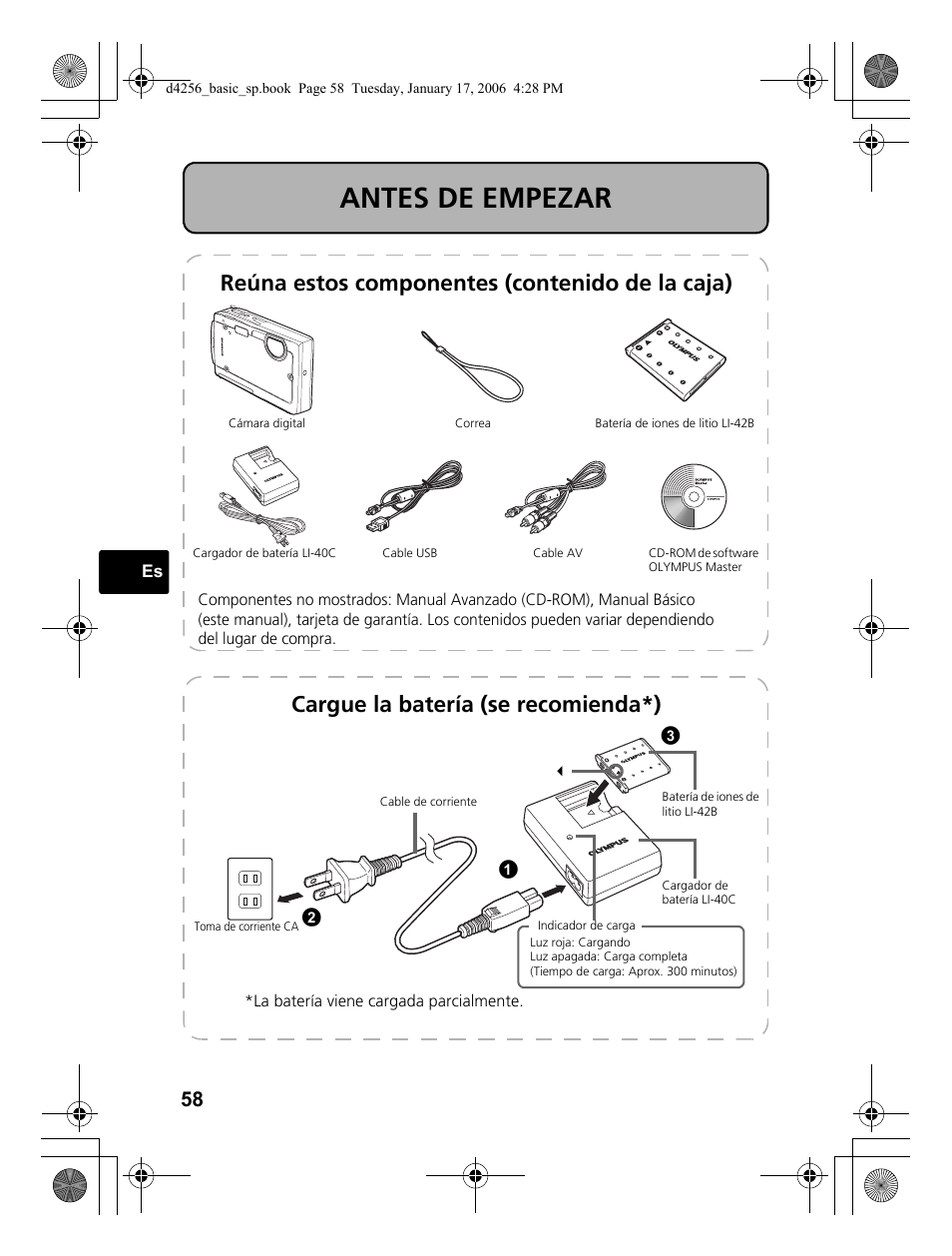 Olympus Stylus 720 SW User Manual | Page 58 / 84