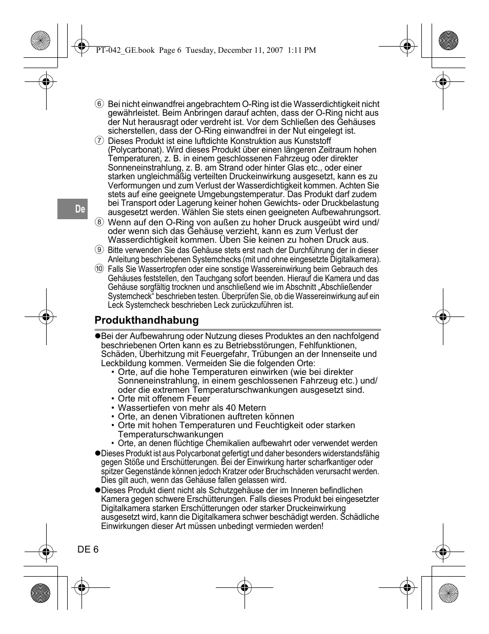 Olympus PT-042 User Manual | Page 120 / 268
