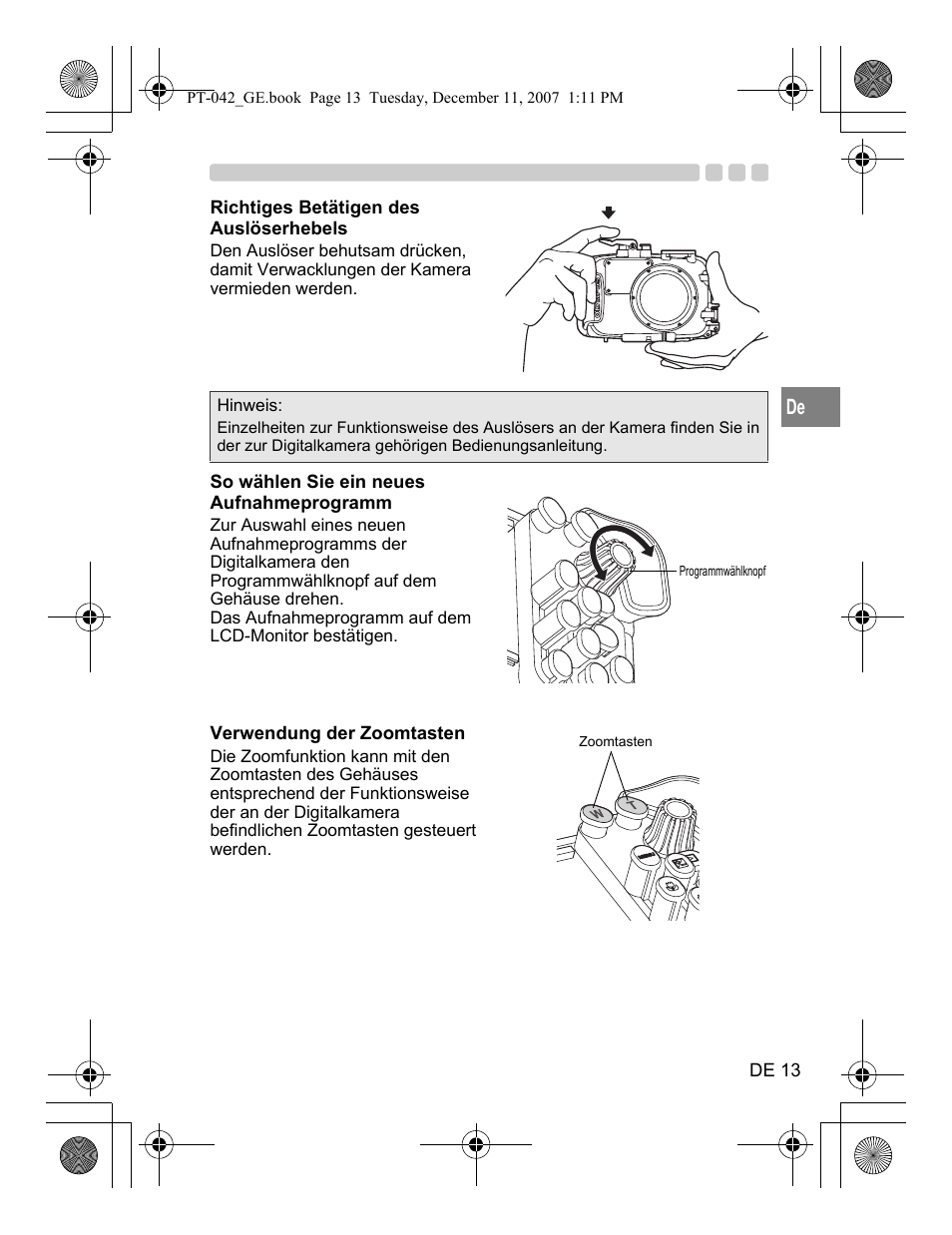 Olympus PT-042 User Manual | Page 127 / 268