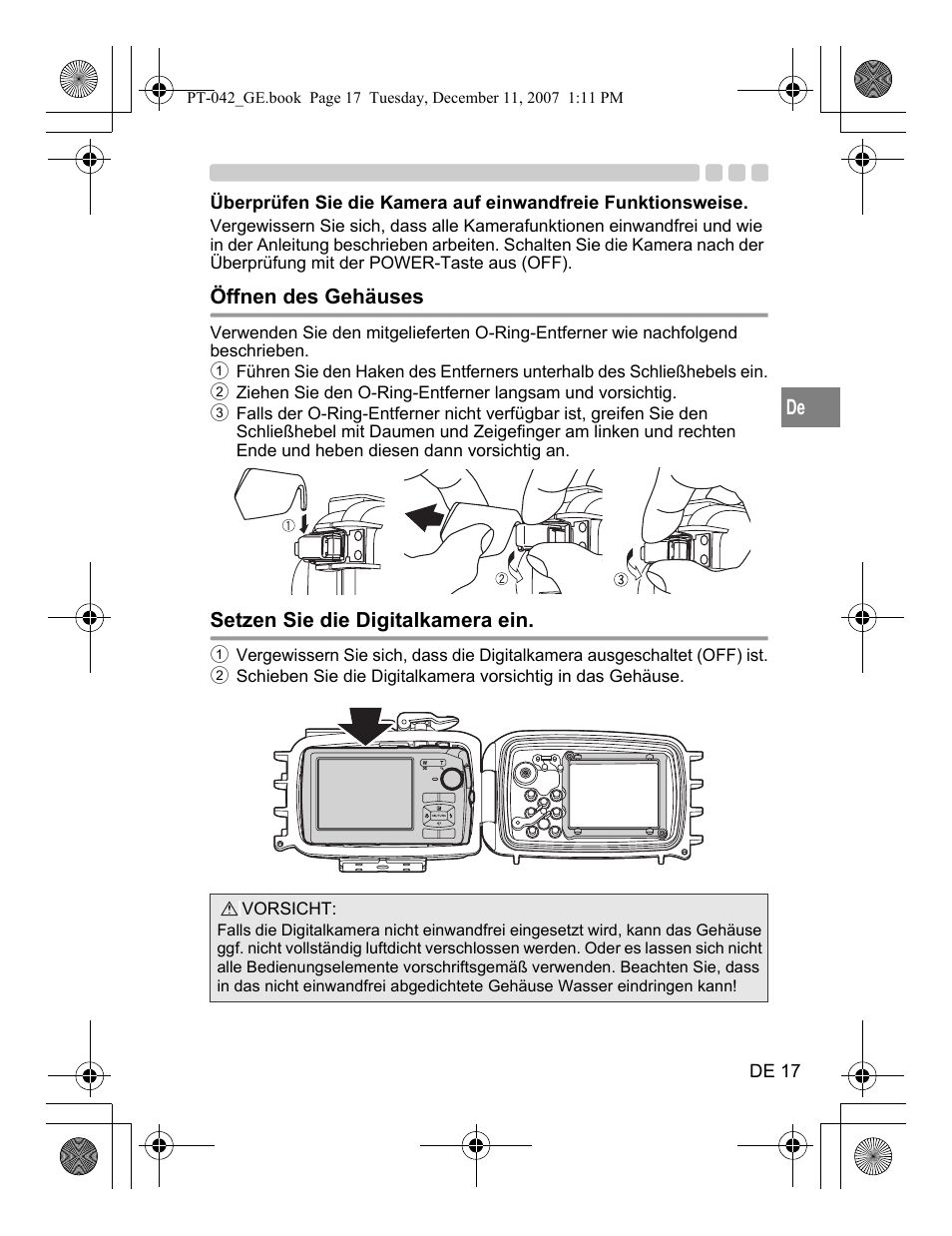 Olympus PT-042 User Manual | Page 131 / 268