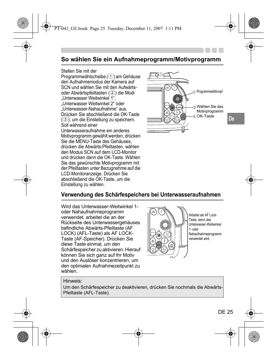 Olympus PT-042 User Manual | Page 139 / 268