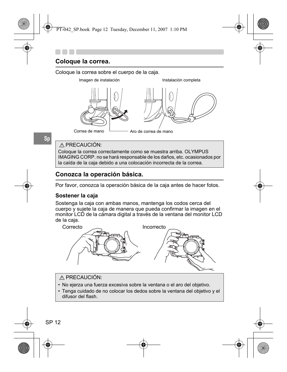 Olympus PT-042 User Manual | Page 164 / 268