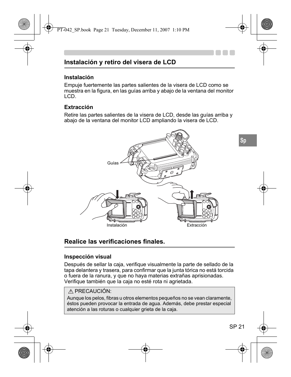 Olympus PT-042 User Manual | Page 173 / 268