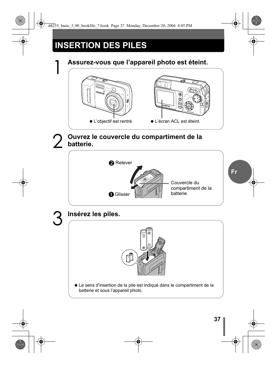 Olympus D-595 Zoom User Manual | Page 37 / 100