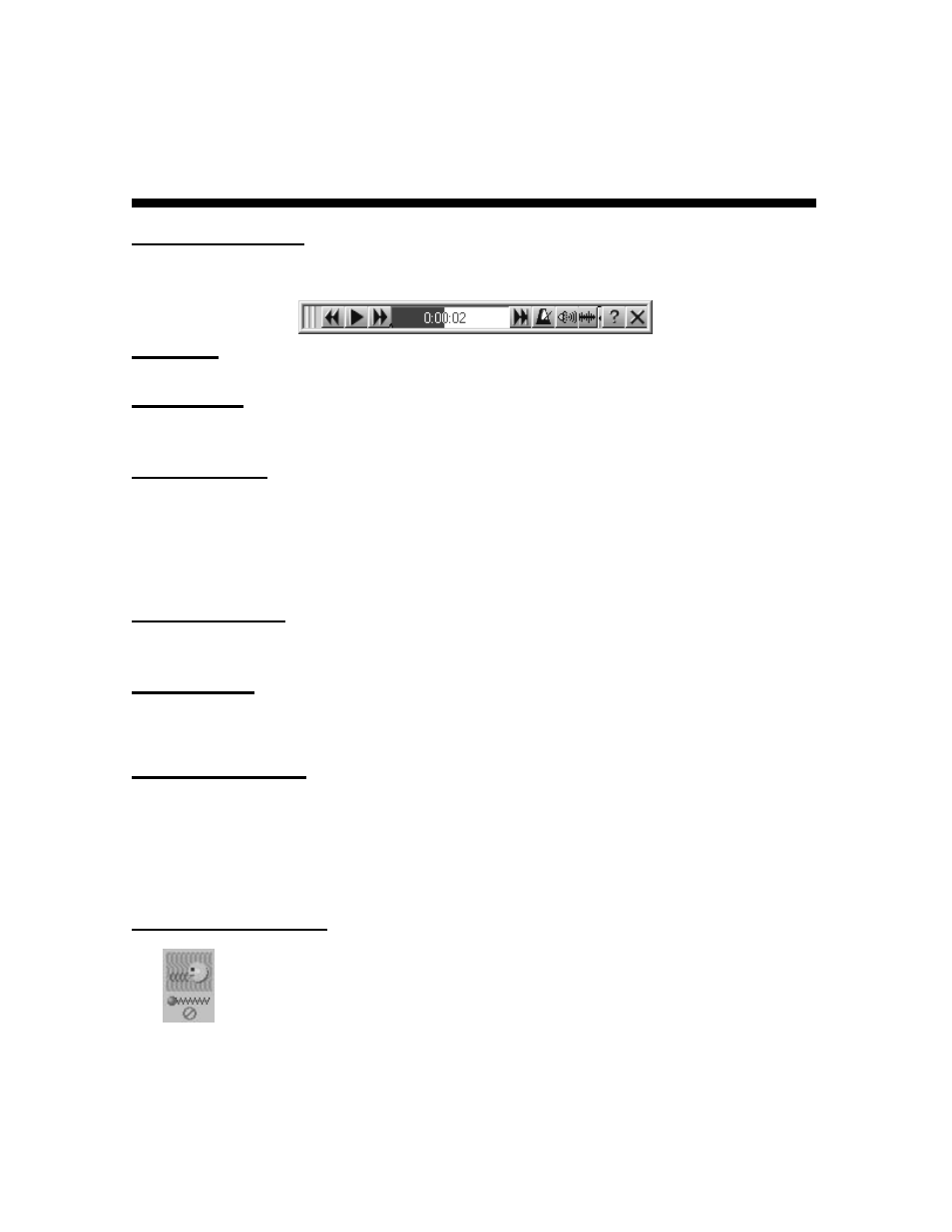 Transcribe window, Bar control, Rewind button | Play / stop button, Fast forward button, Position control, Index mark skip button, Noise cancellation button | Olympus DS-3000 User Manual | Page 46 / 53