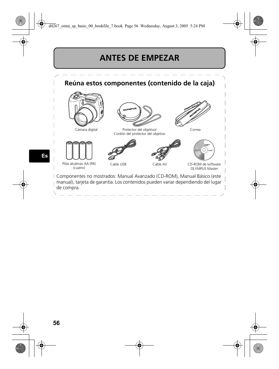 Olympus SP-500 UZ User Manual | Page 56 / 84