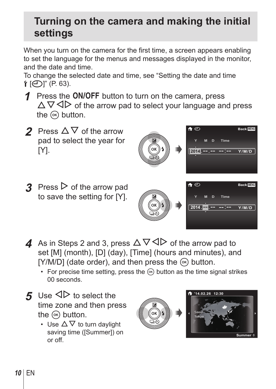 10 en | Olympus SP-100 User Manual | Page 10 / 109