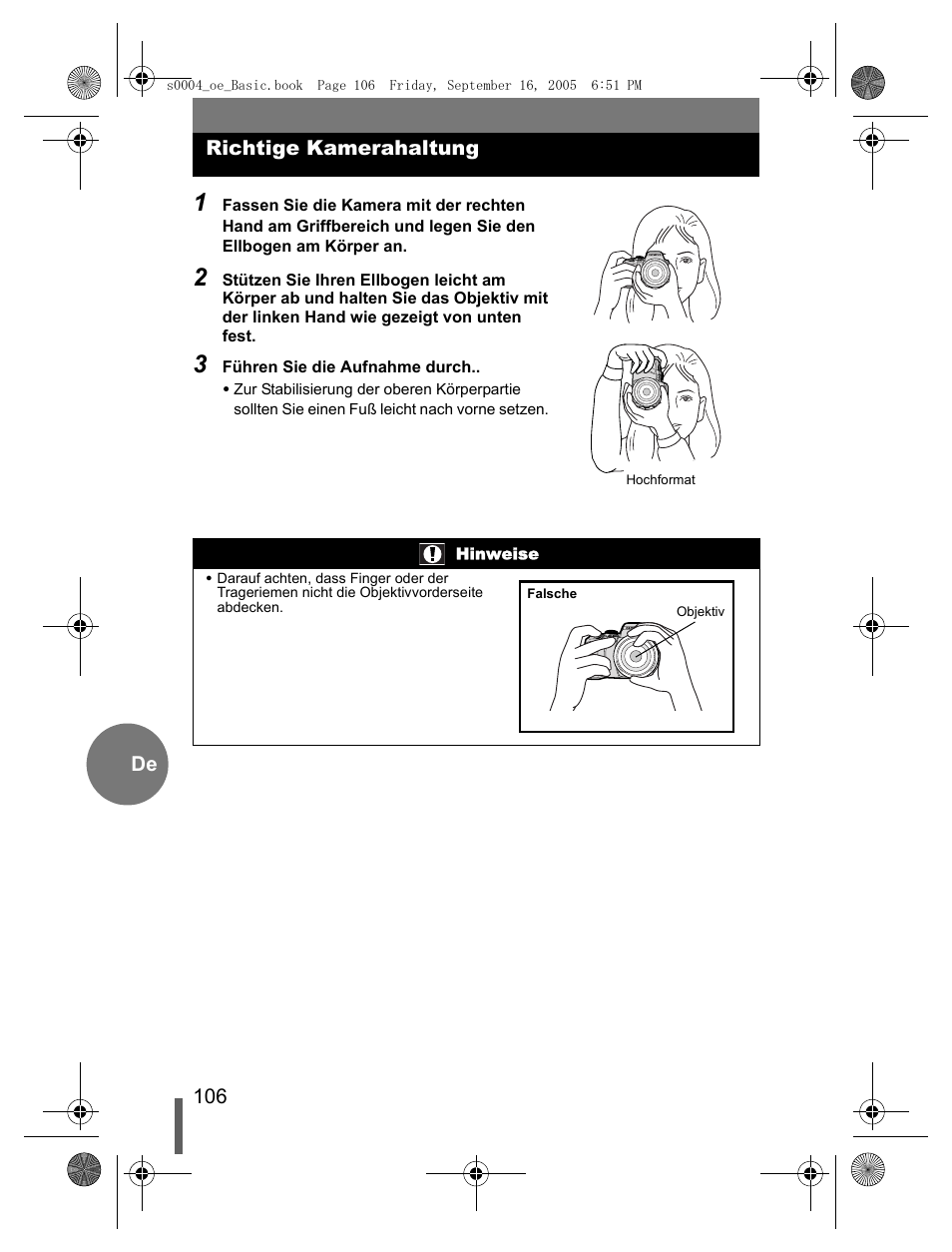 Olympus EVOLT E-500 User Manual | Page 106 / 116