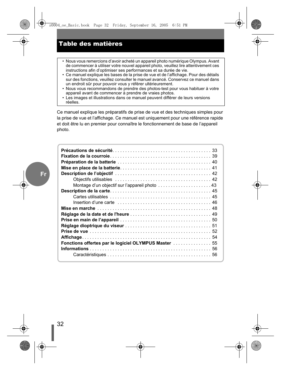 Olympus EVOLT E-500 User Manual | Page 32 / 116