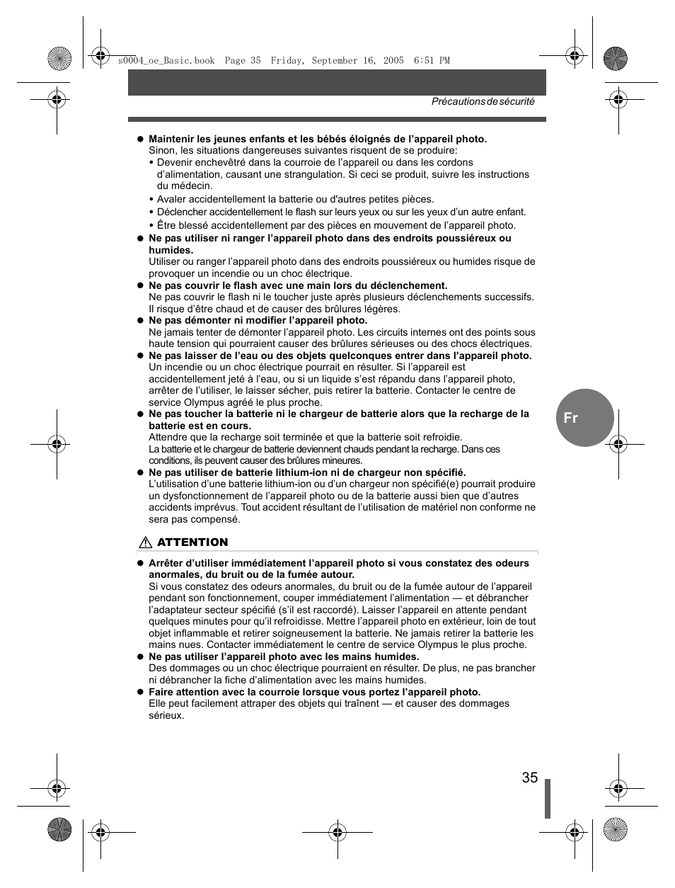 Olympus EVOLT E-500 User Manual | Page 35 / 116