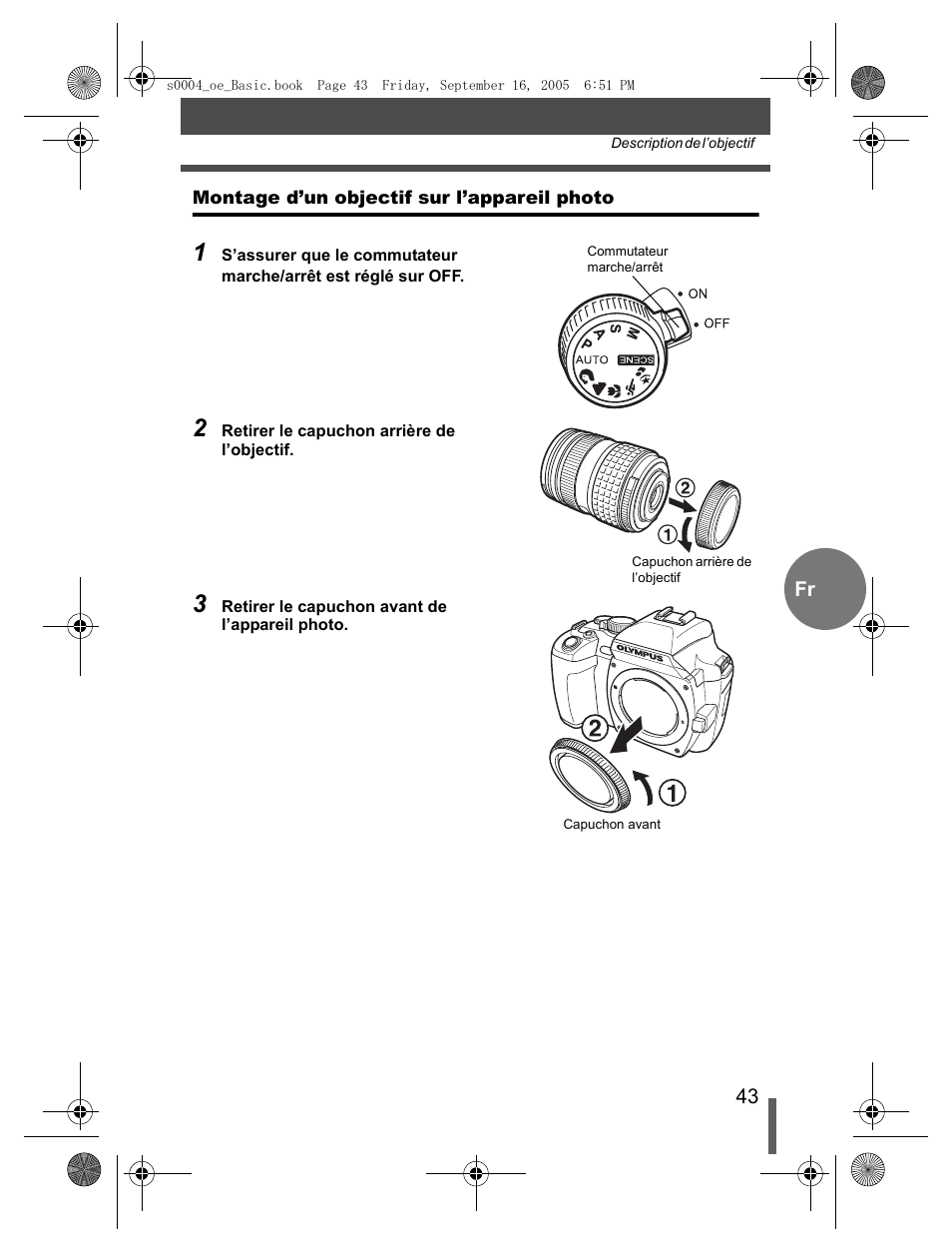 Olympus EVOLT E-500 User Manual | Page 43 / 116