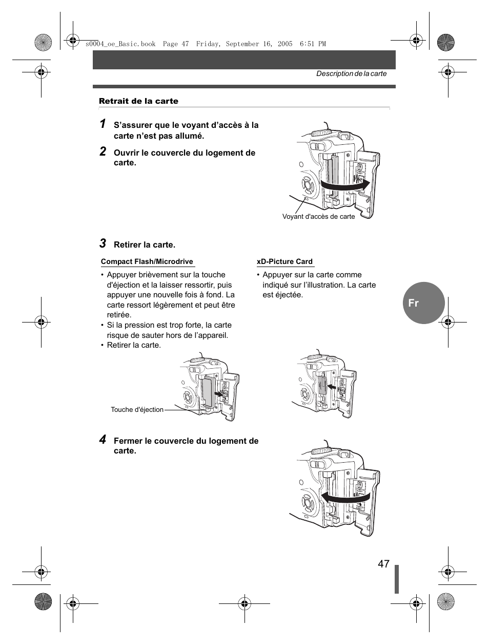 Olympus EVOLT E-500 User Manual | Page 47 / 116