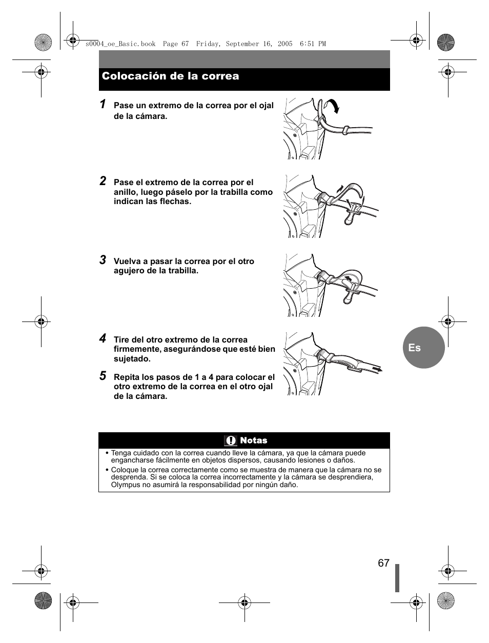 Olympus EVOLT E-500 User Manual | Page 67 / 116