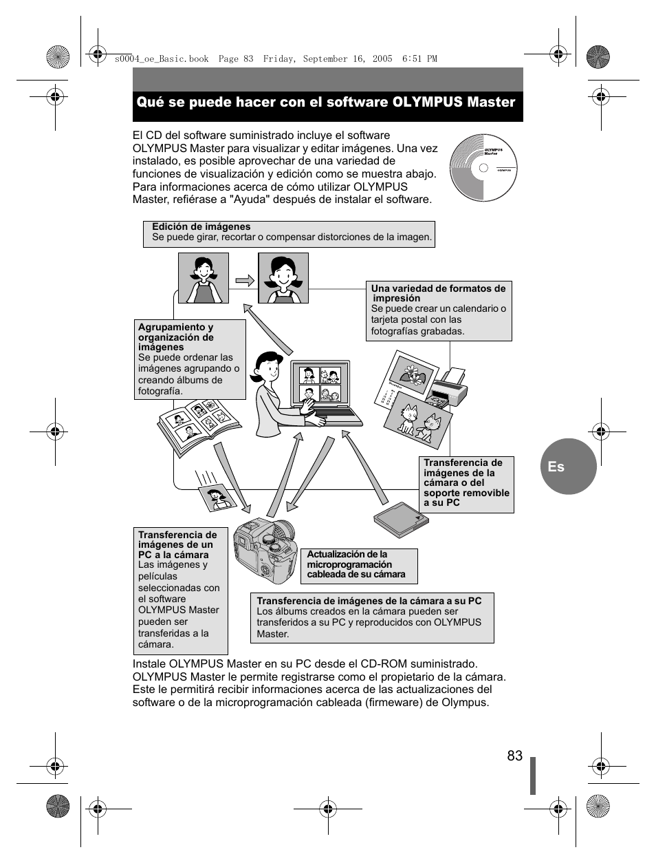 Olympus EVOLT E-500 User Manual | Page 83 / 116