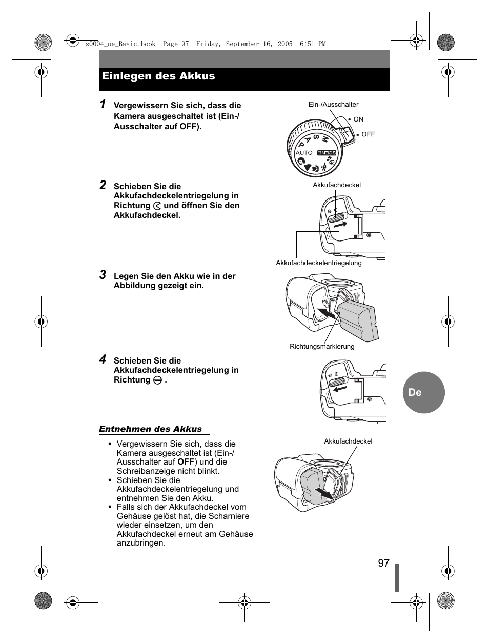 Olympus EVOLT E-500 User Manual | Page 97 / 116