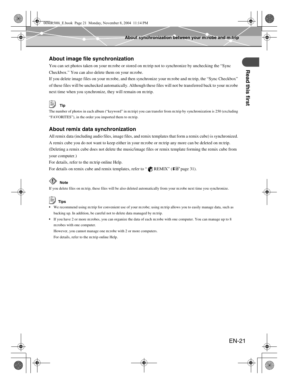 En-21 | Olympus mrobe 500 User Manual | Page 21 / 132