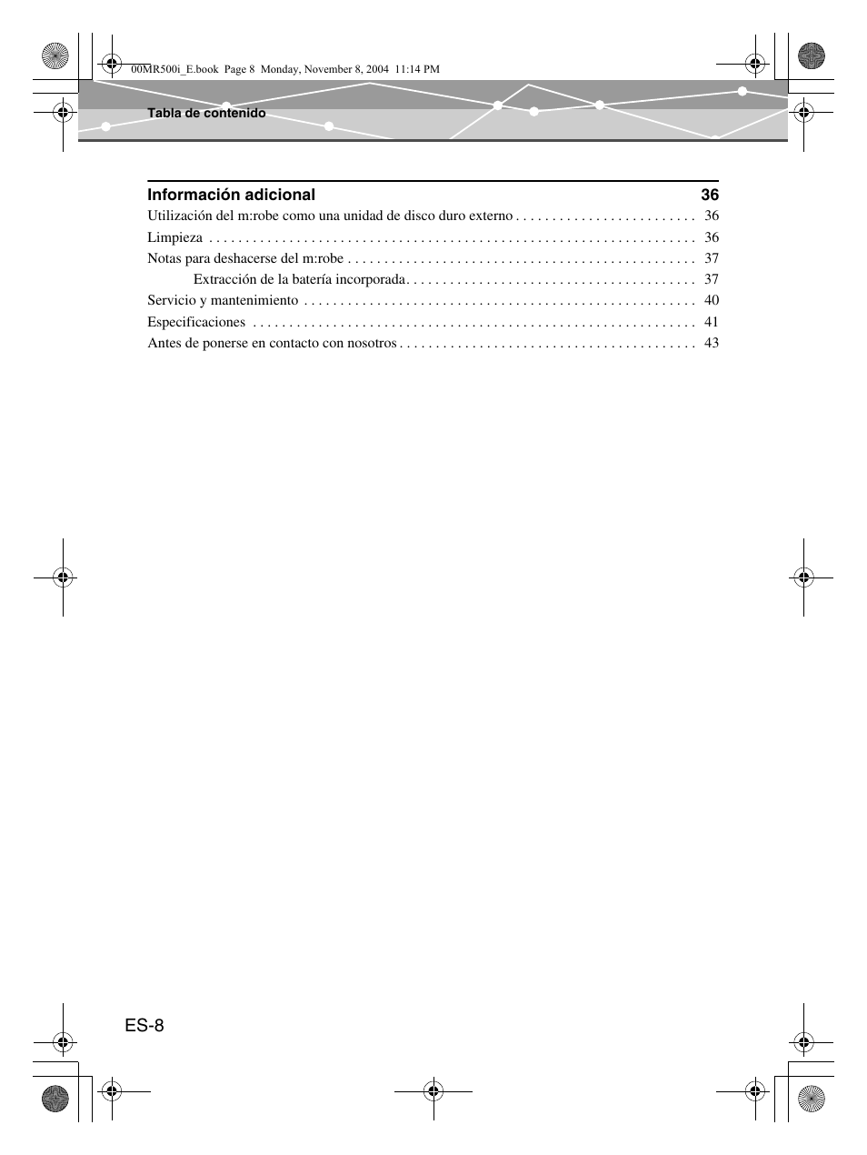 Olympus mrobe 500 User Manual | Page 92 / 132
