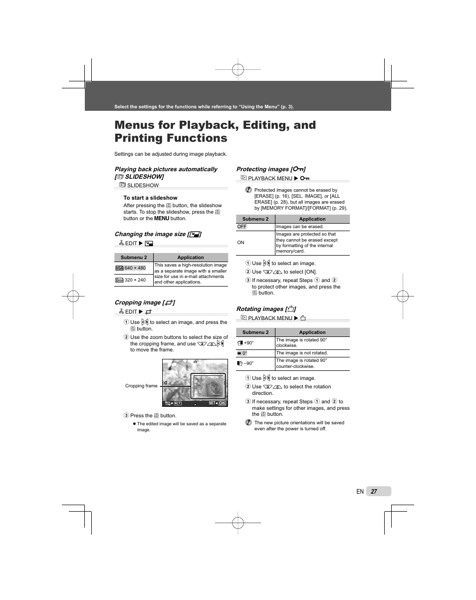 Olympus FE-25 User Manual | Page 27 / 62
