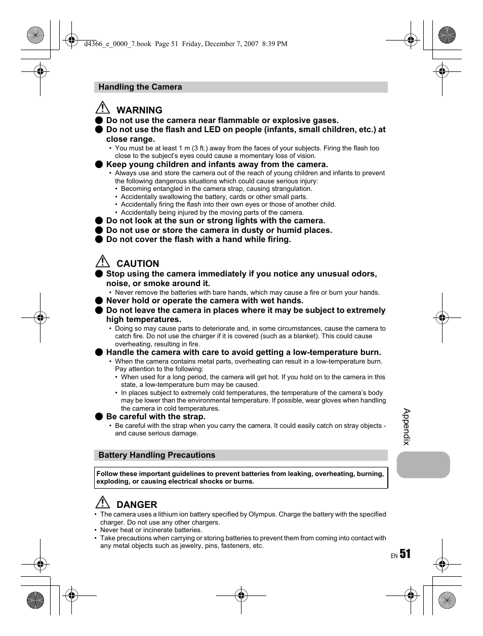 Olympus FE-330 User Manual | Page 51 / 68