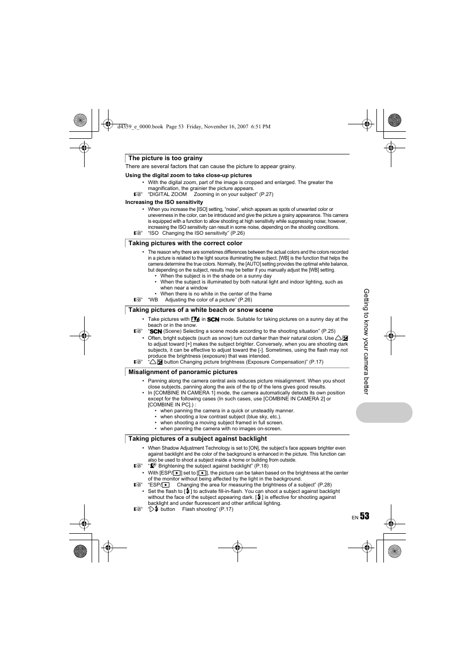 Olympus STYLUS 840 User Manual | Page 53 / 84