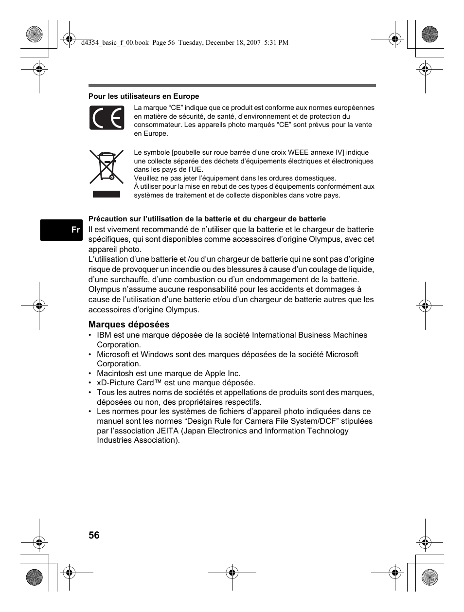 Olympus Stylus 1030 SW User Manual | Page 56 / 148