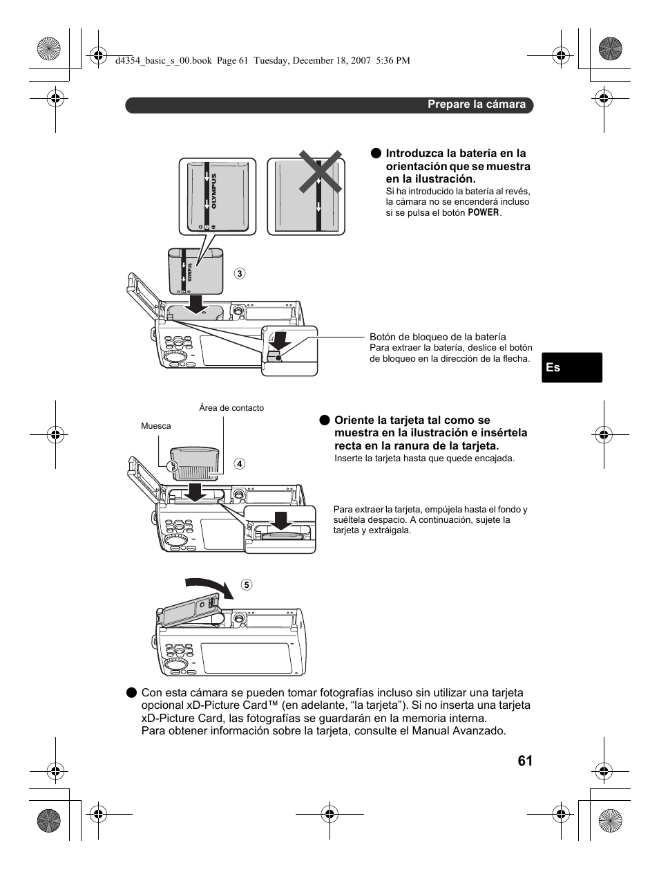 Olympus Stylus 1030 SW User Manual | Page 61 / 148