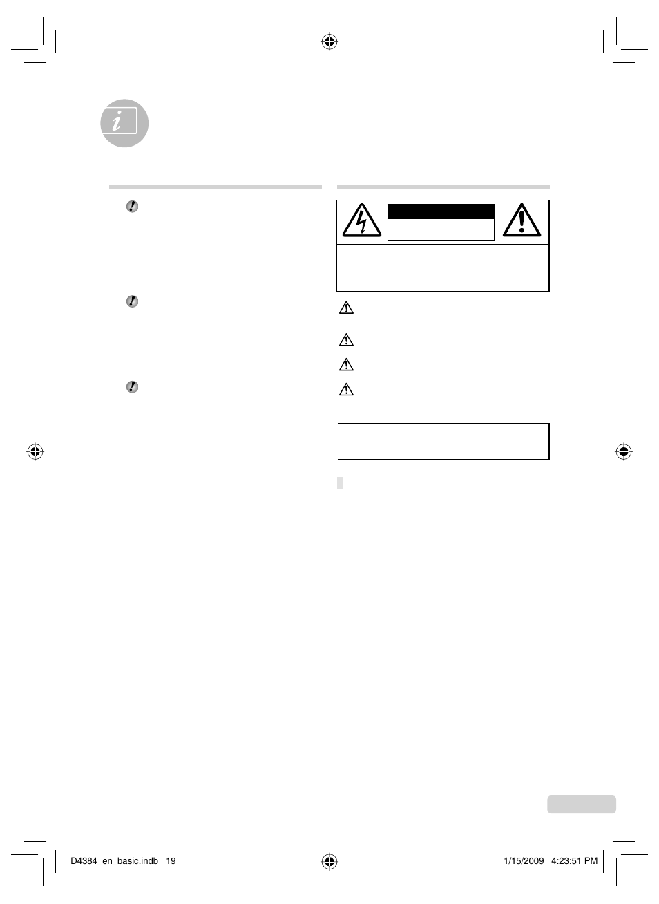 Appendix, Using a microsd attachment, Safety precautions | 19 en | Olympus SP-590UZ User Manual | Page 19 / 132
